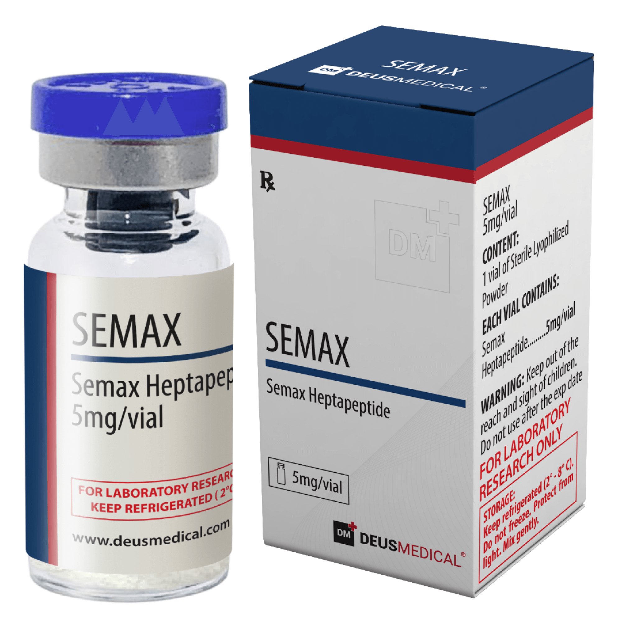 SEMAX PEPTIDE IN VIALS