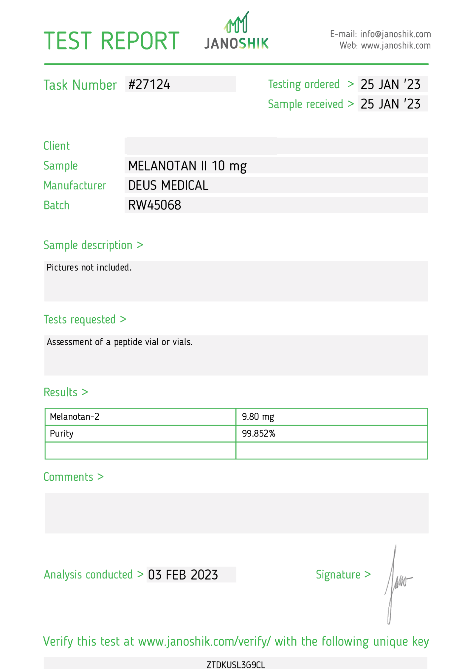 MELANOTAN II HORMONE IN VIALS - Image 2