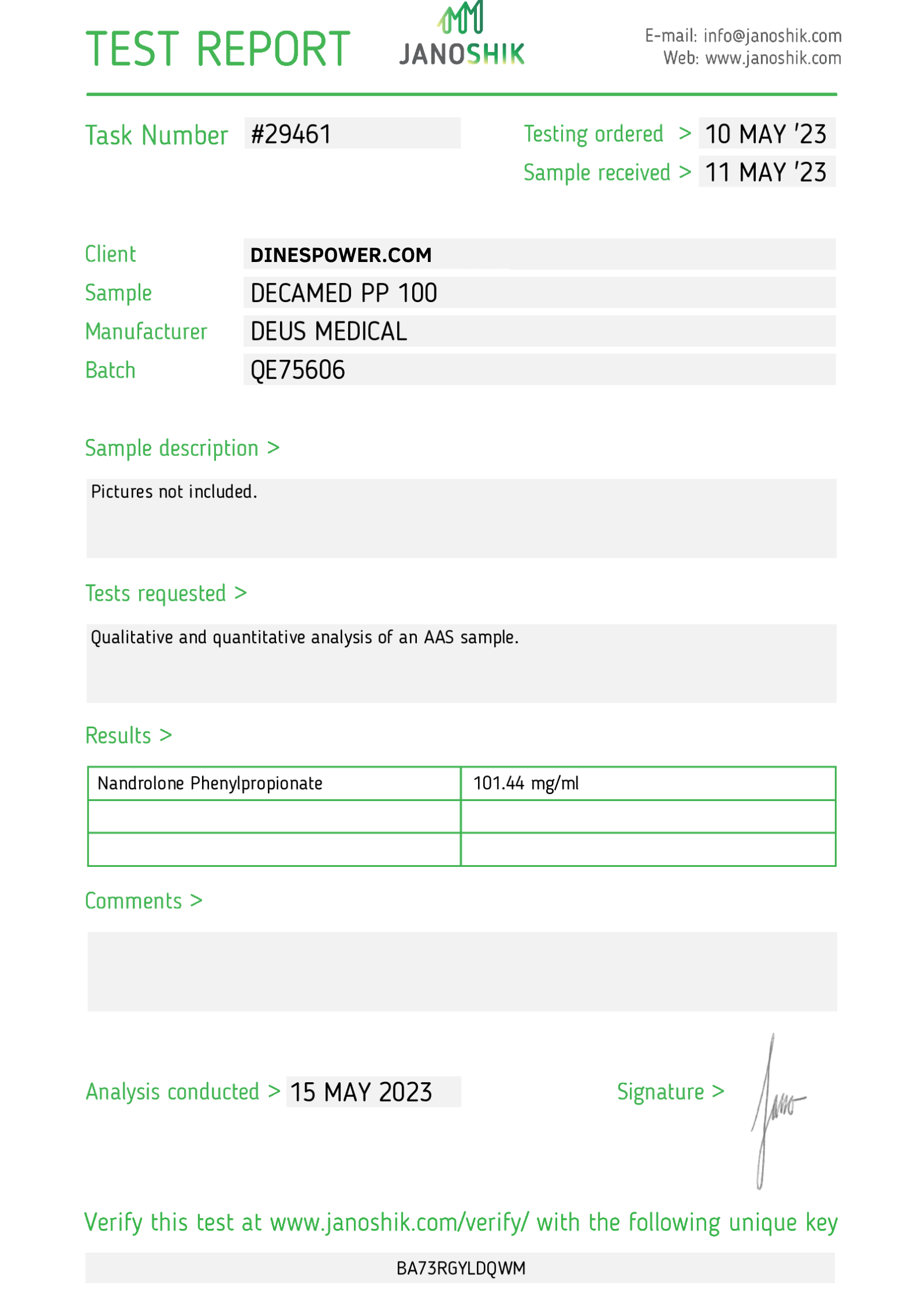 DECAMED PP 100 STÉROÏDE INJECTABLE EN AMPOULES – Image 3