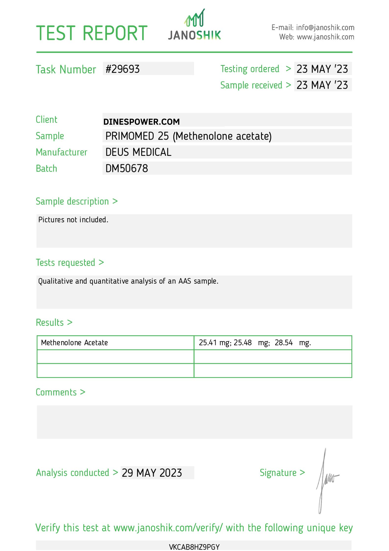 PRIMOMED 25 STÉROÏDE ORAL EN COMPRIMÉS – Image 2