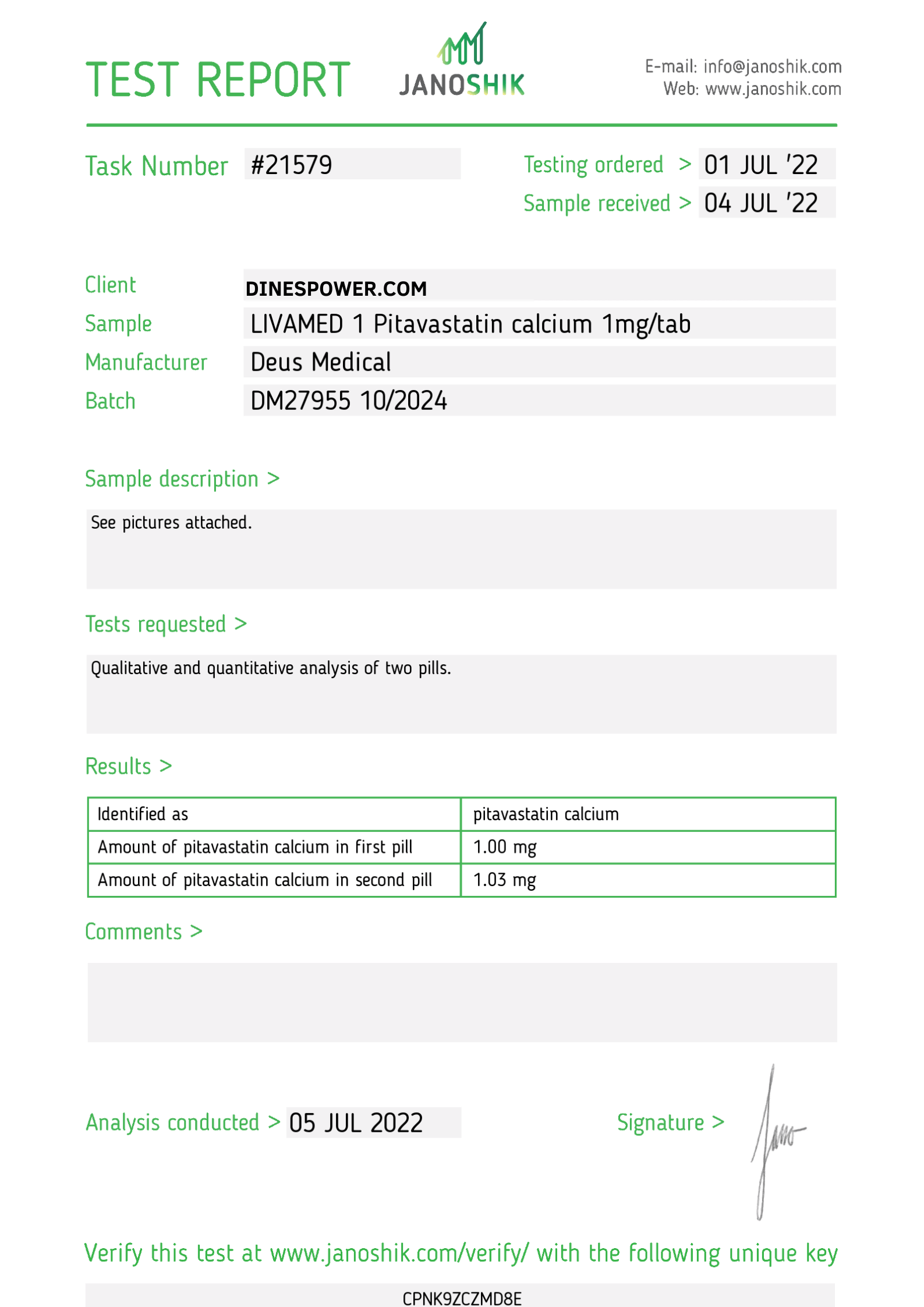 LIVAMED 1 STÉROÏDE ORAL EN COMPRIMÉS – Image 2