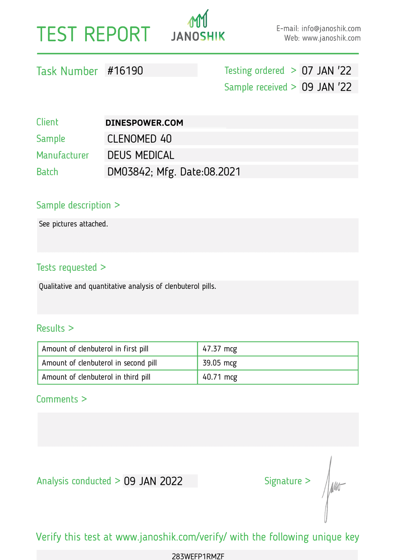 CLENOMED 40 AMINE SYMPATHOMIMÉTIQUE EN COMPRIMÉS – Image 3