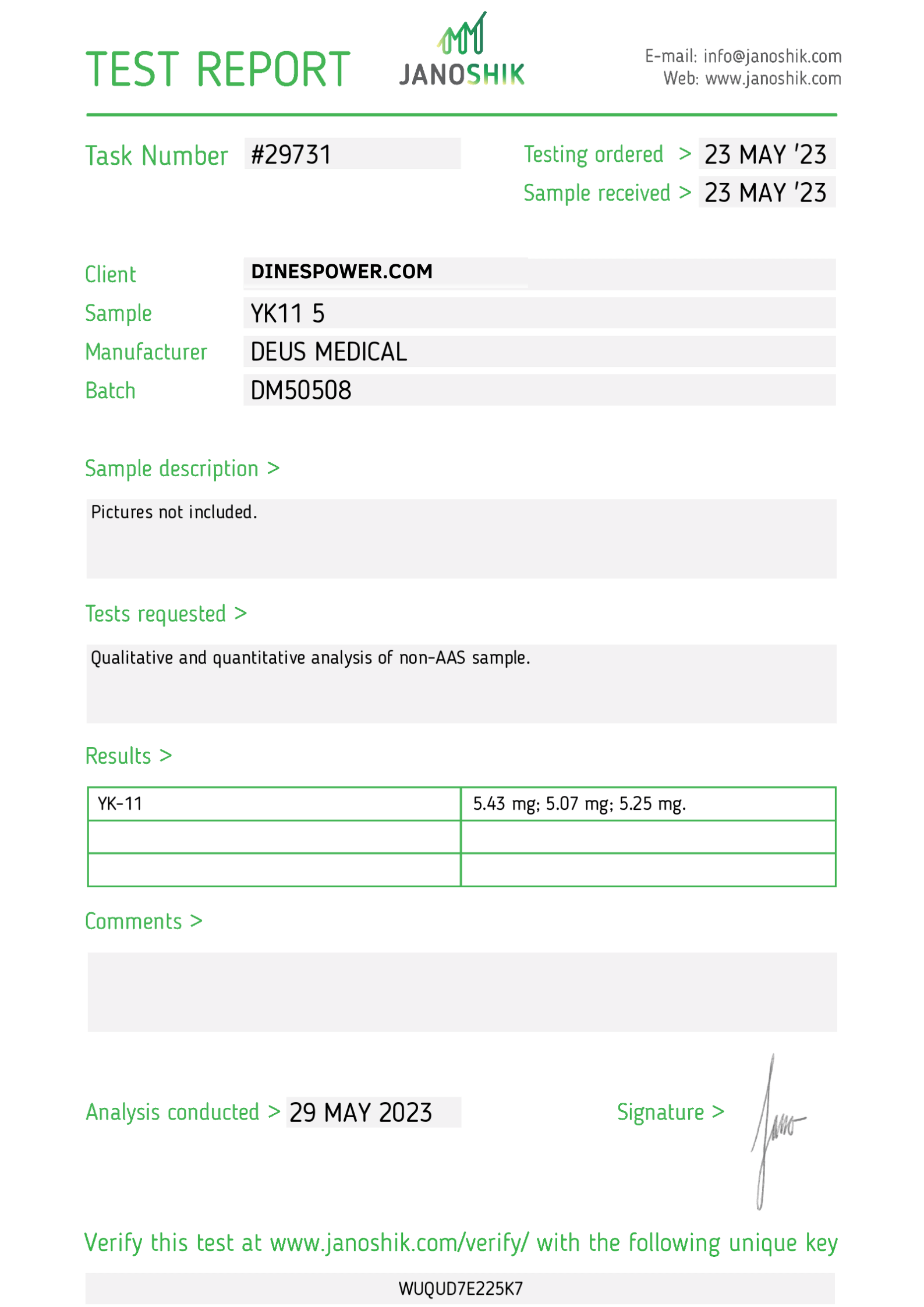 YK11 5 SARM EN COMPRIMÉS – Image 2