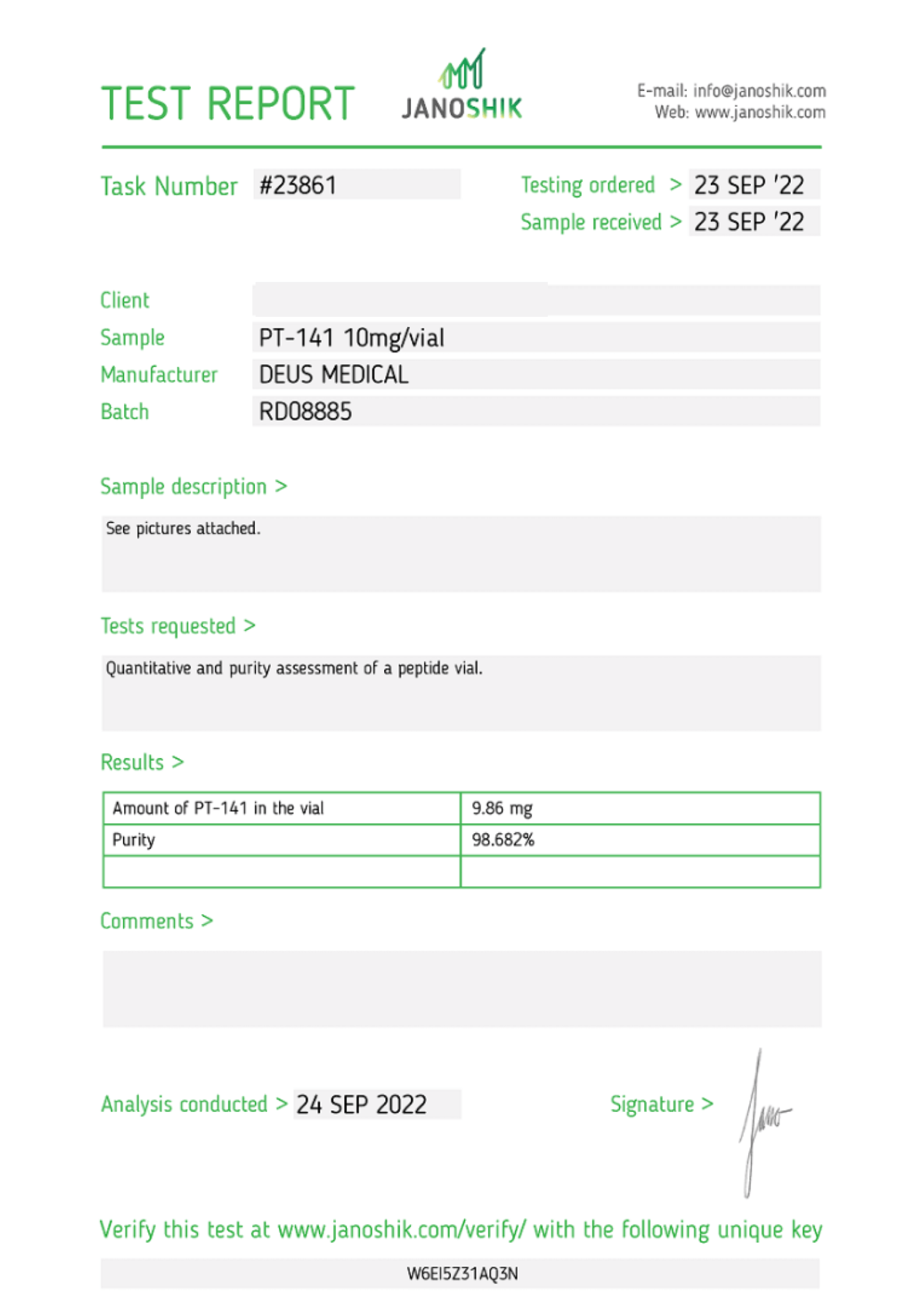 PEPTIDE PT-141 EN FLACON – Image 2