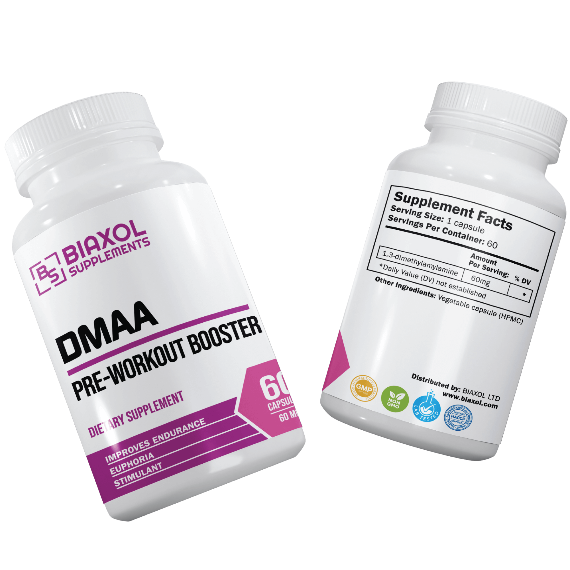 DMAA (BOOSTER PRÉ-ENTRAÎNEMENT) EN CAPSULES – Image 2