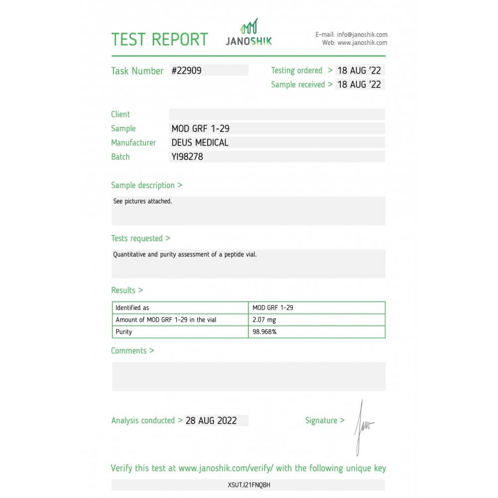 MOD GRF 1-29 HORMONE EN FLACON – Image 2