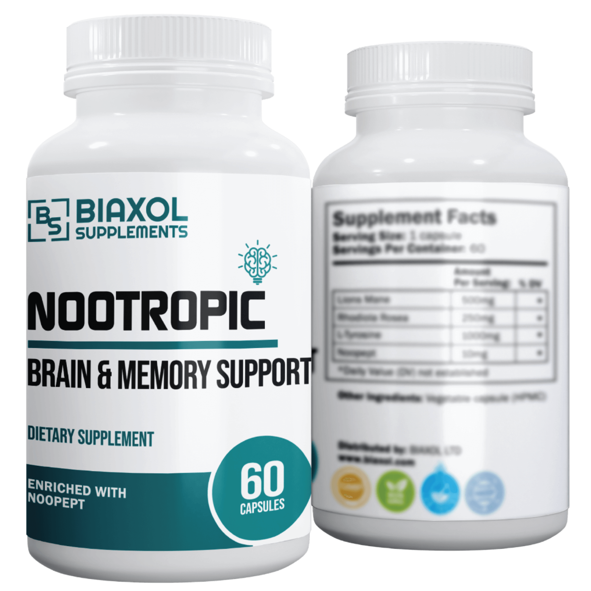 NOOTROPIC (BRAIN & MEMORY SUPPORT) IN CAPSULES - Image 2