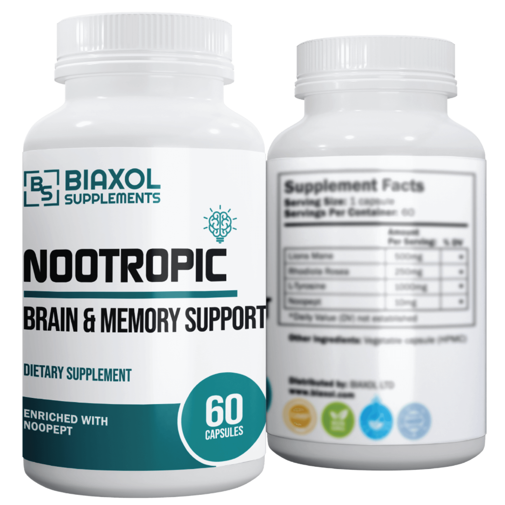 NOOTROPIQUE (SOUTIEN DU CERVEAU ET DE LA MÉMOIRE) EN CAPSULES – Image 2