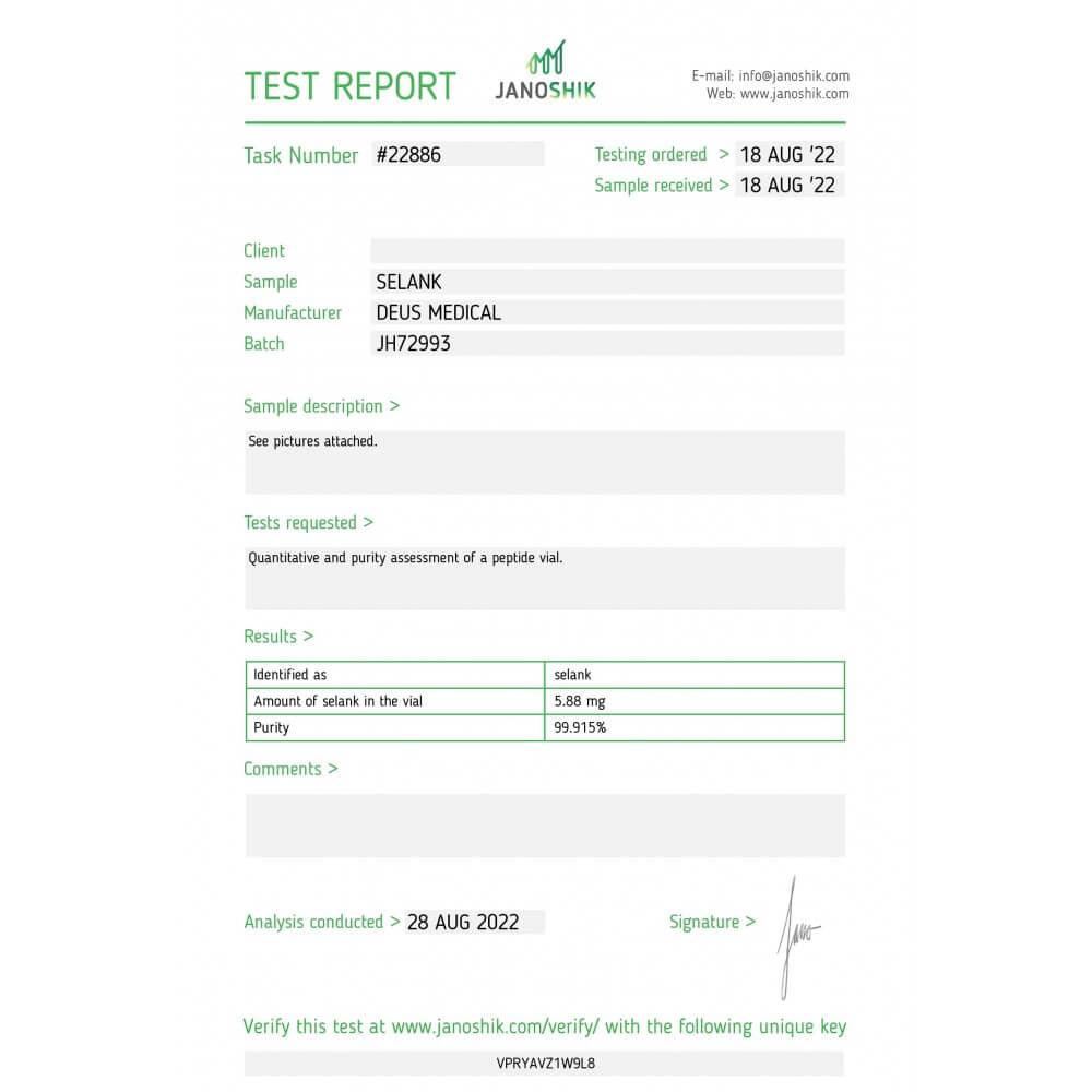 SELANK PEPTIDE IN VIALS - Image 2