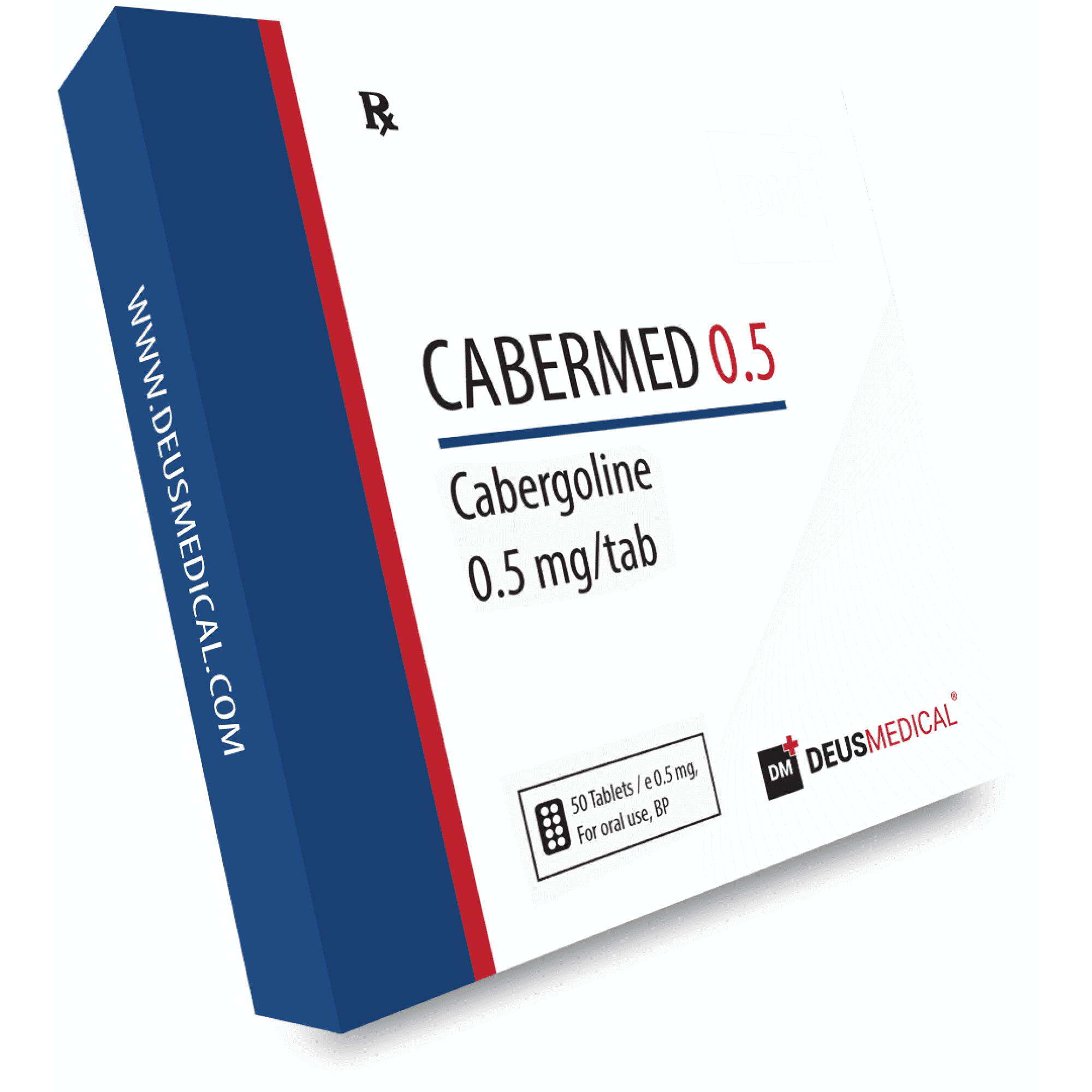 CABERMED 0.5 ESTEROIDE ORAL EN TABLETAS