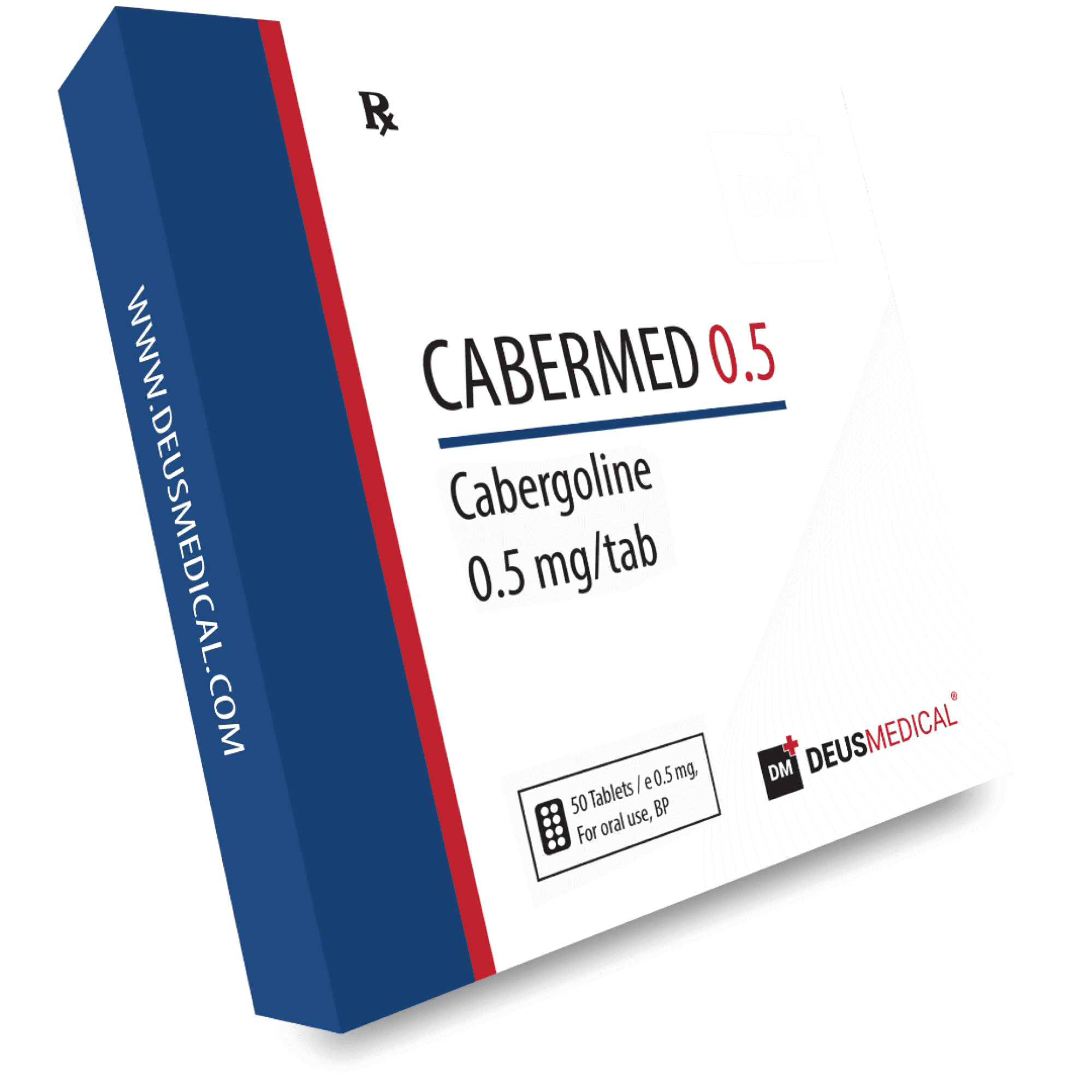CABERMED 0,5 STÉROÏDE ORAL EN COMPRIMÉS