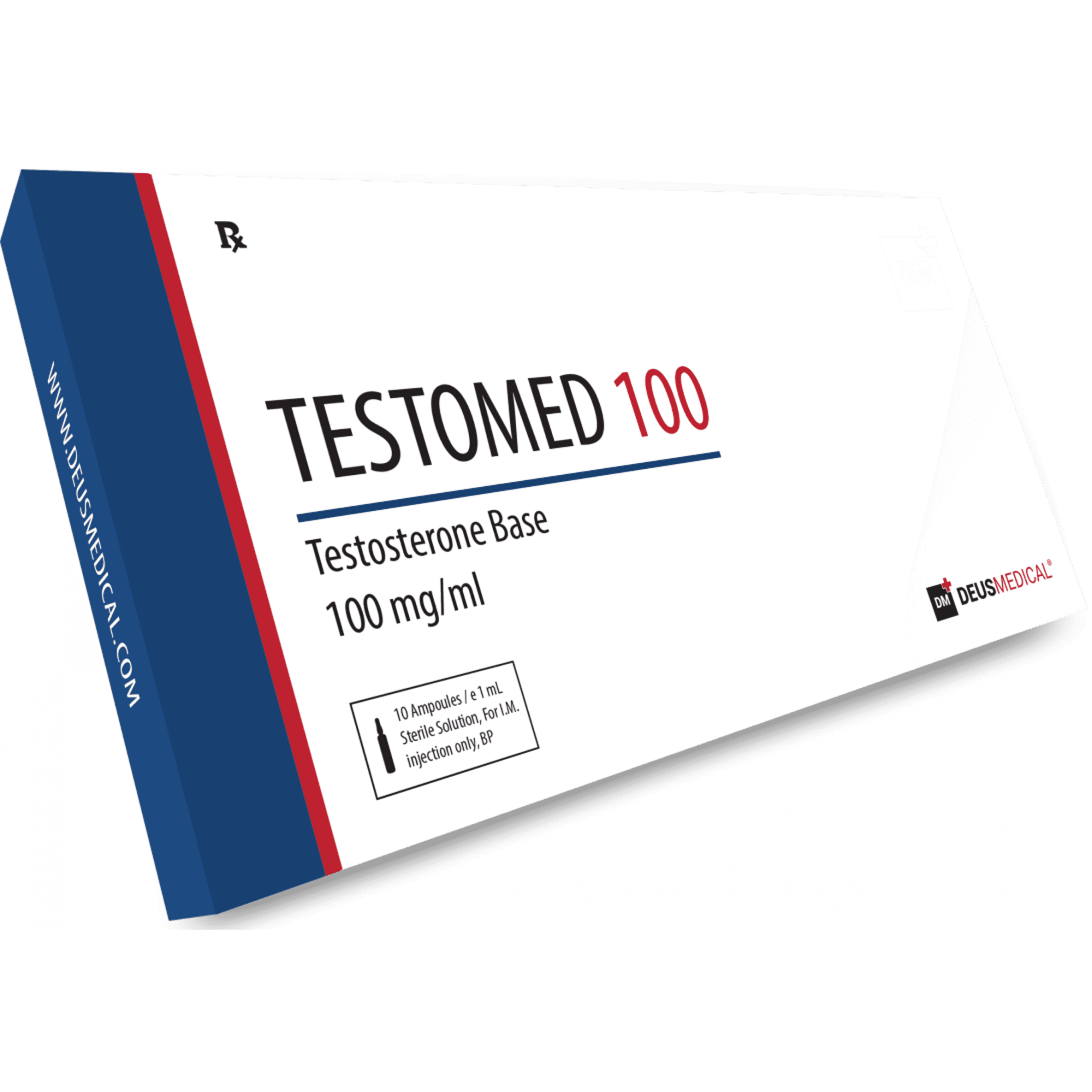 TESTOMED 100 INJECTABLE STEROID IN AMPOULES