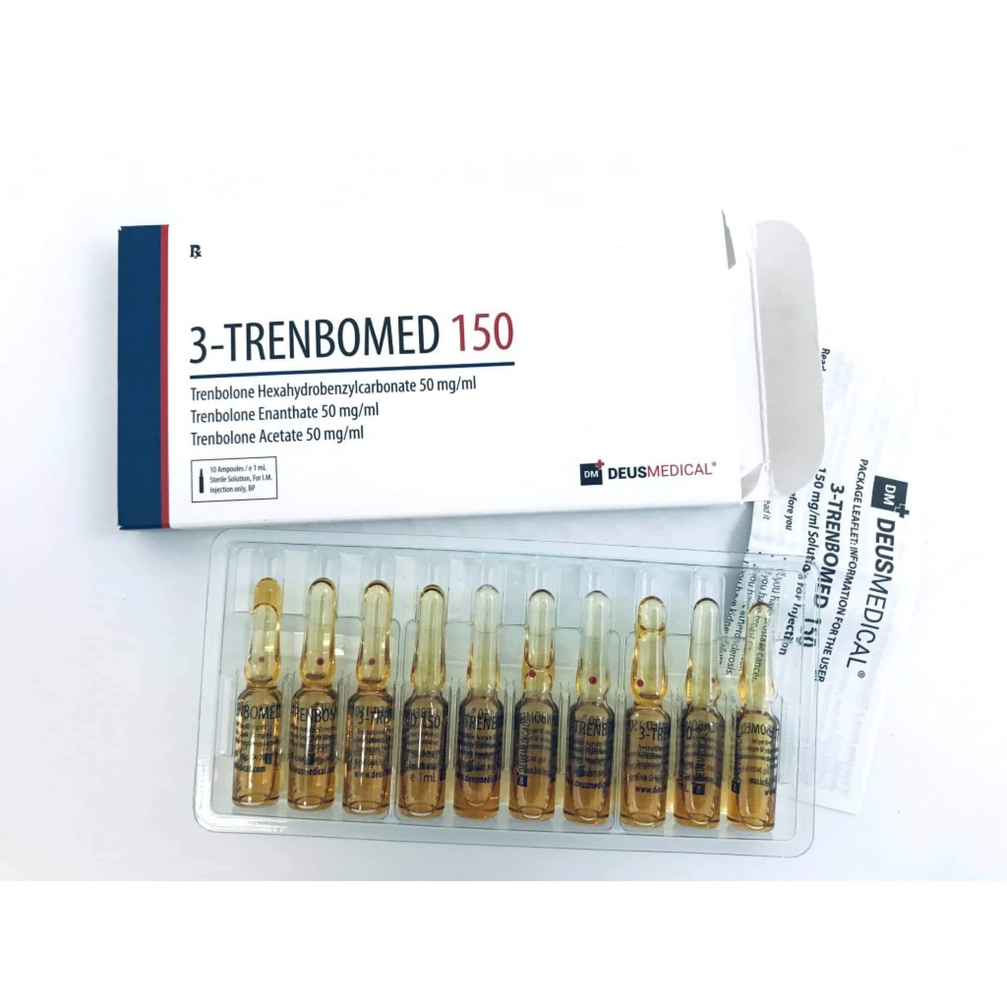 3-TRENBOMED 150 INJECTABLE STEROID IN AMPOULES - Image 2