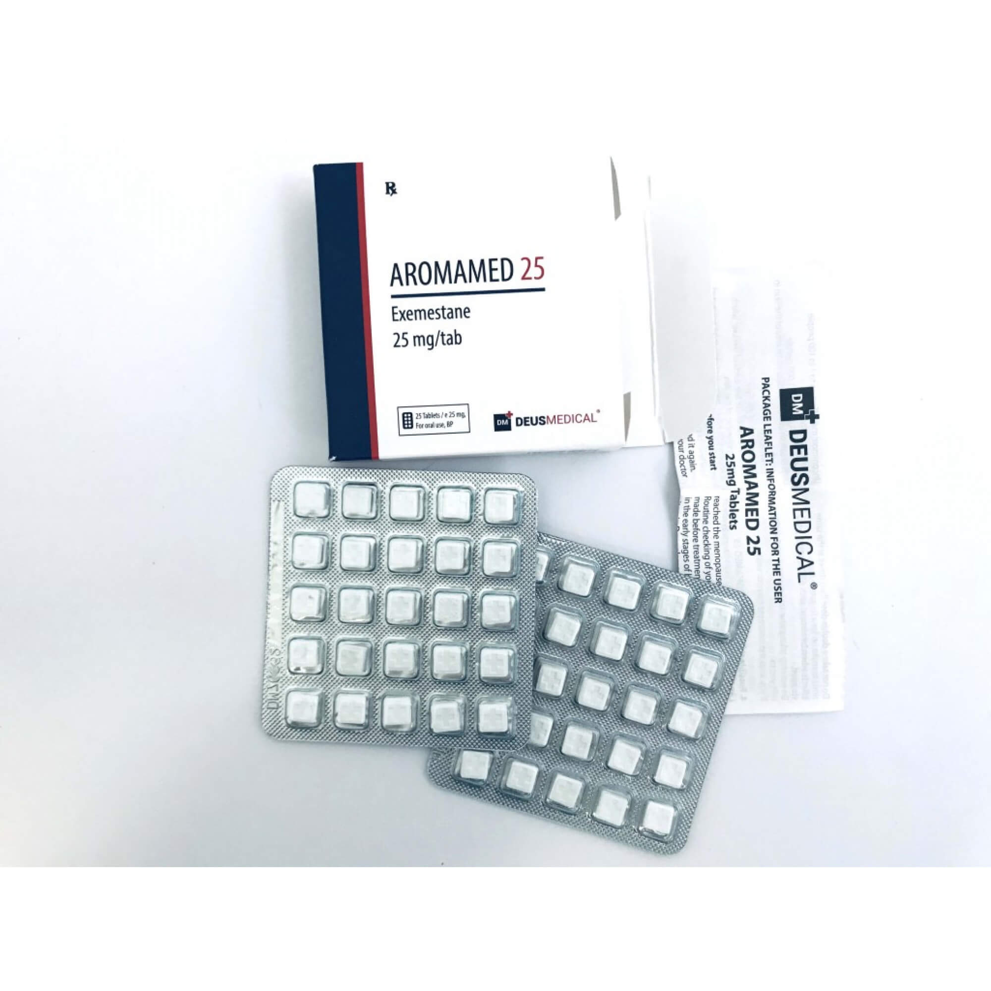 AROMAMED 25 INHIBITEUR DE L'AROMATASE EN COMPRIMES – Image 2