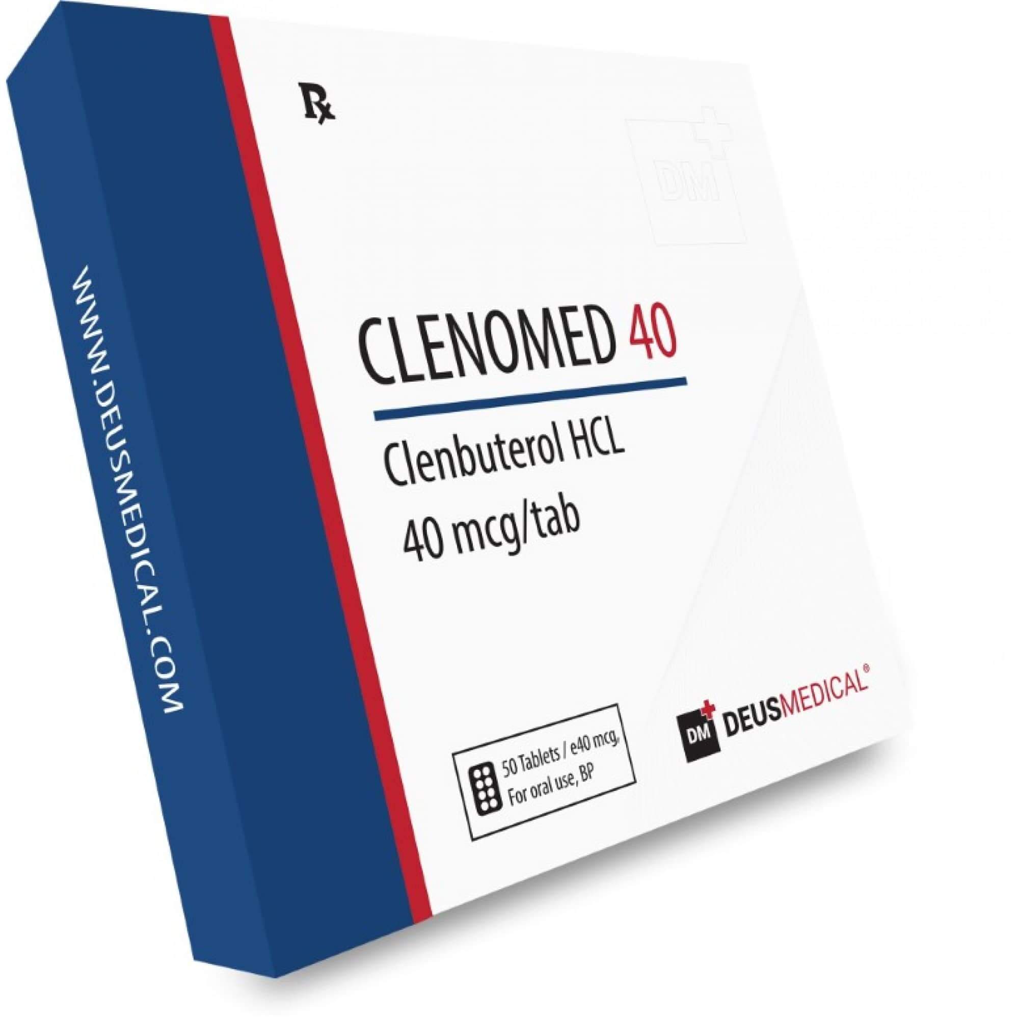 CLENOMED 40 AMINE SYMPATHOMIMÉTIQUE EN COMPRIMÉS