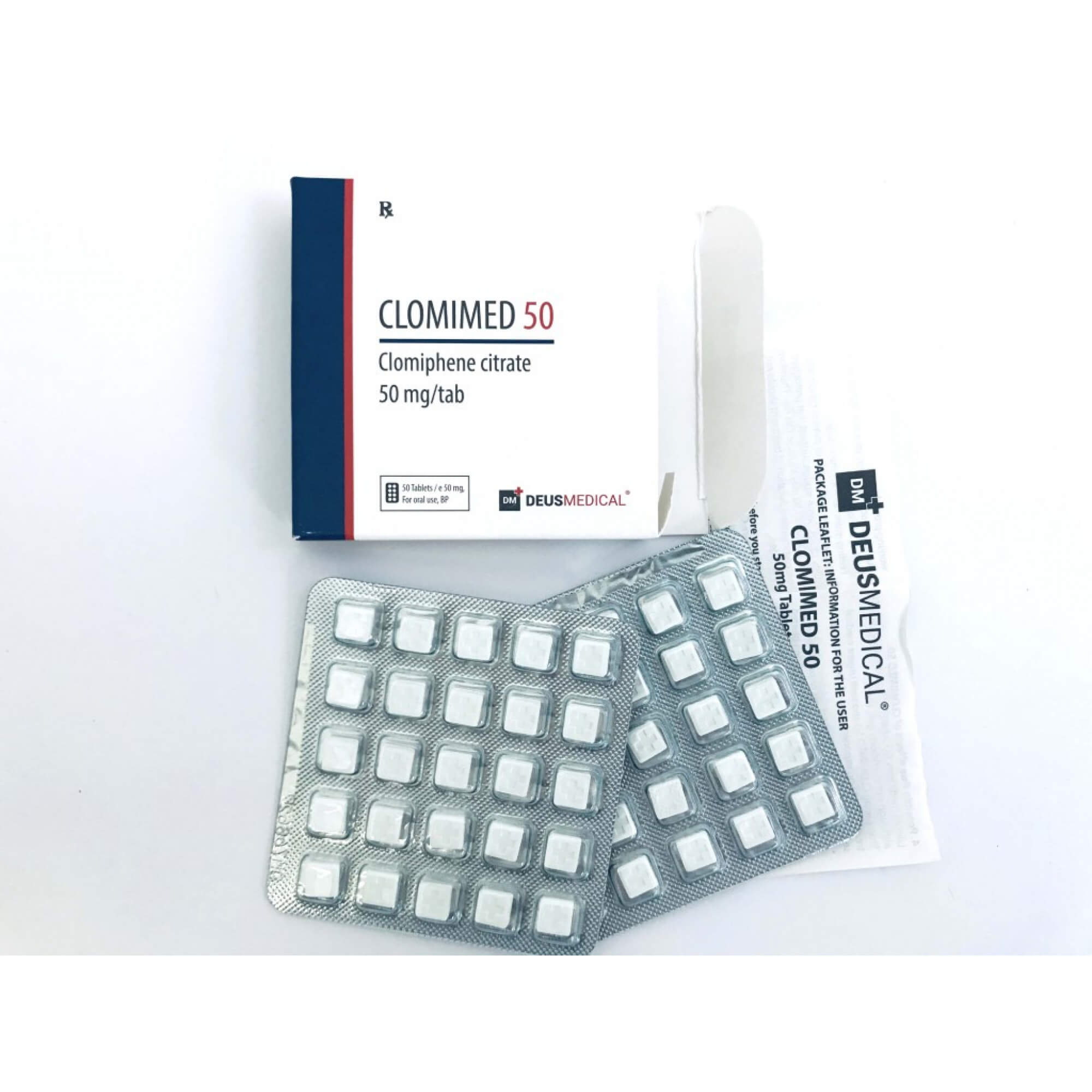 CLOMIMED 50 SERM IN TABLETS - Image 2