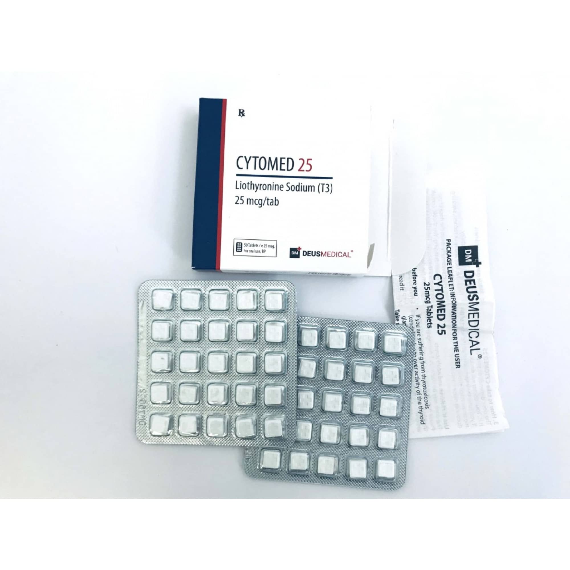 CYTOMED 25 HORMONE THYROÏDIENNE EN COMPRIMES – Image 2