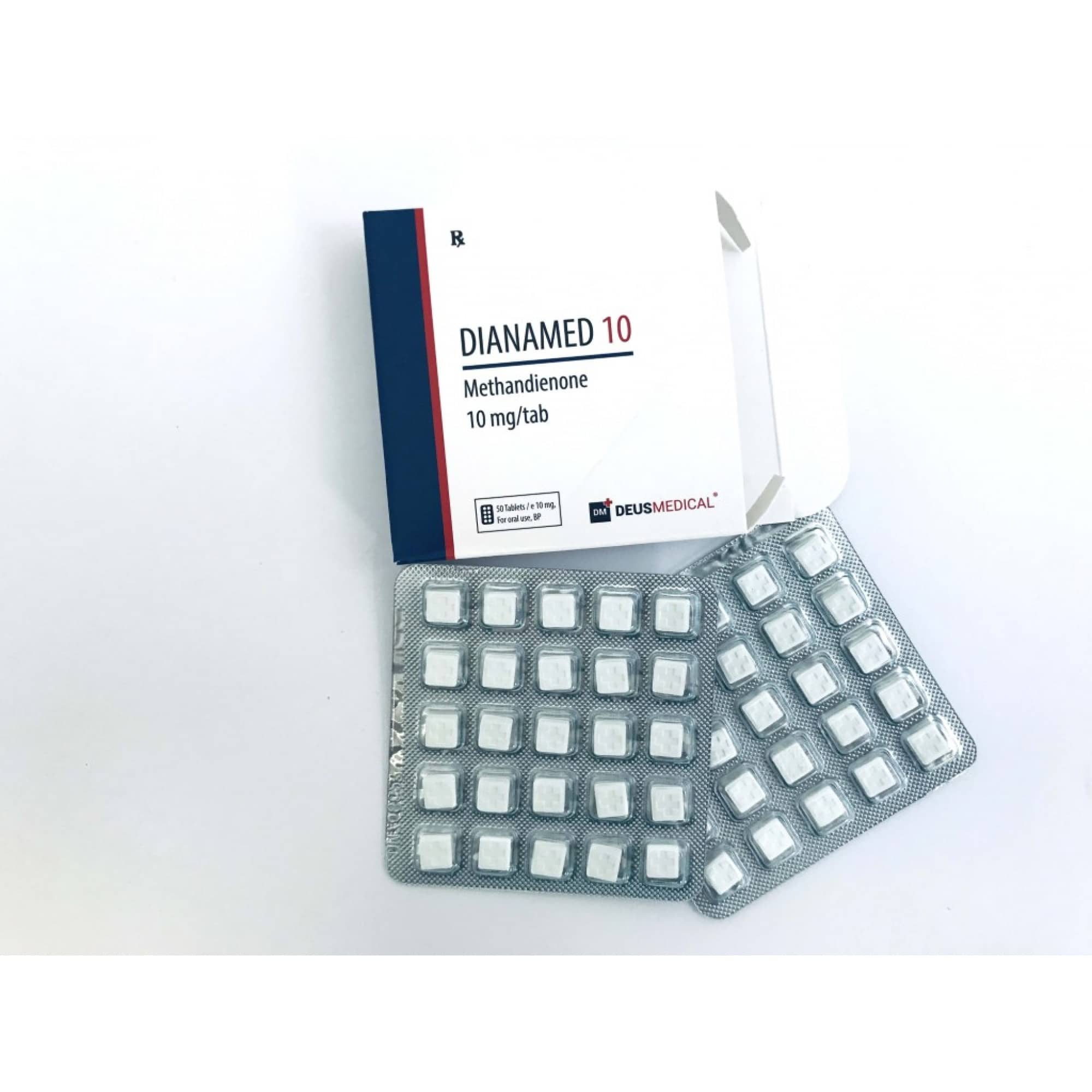 DIANAMED 10 ORAL STEROID IN TABLETS - Image 2