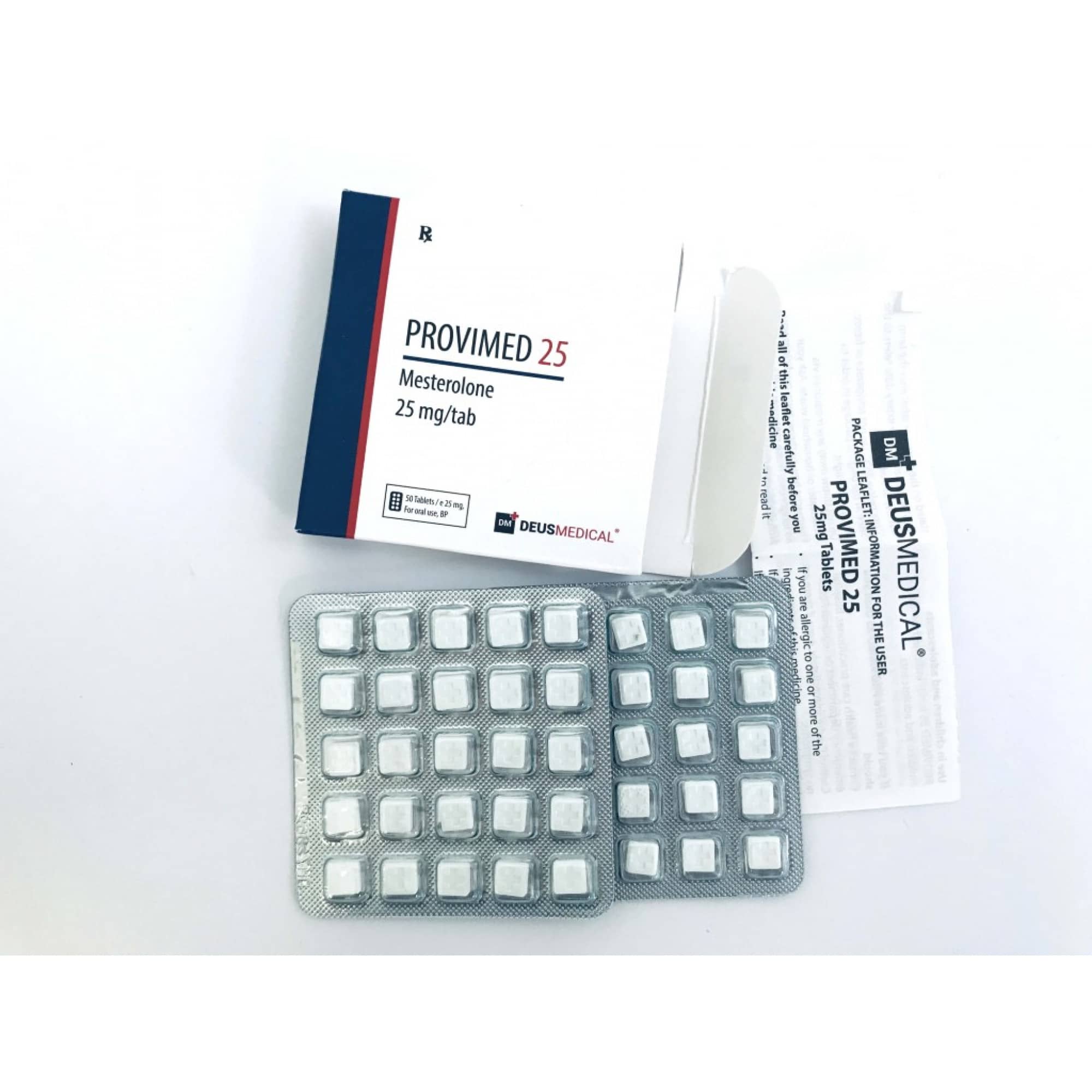 PROVIMED 25 ORAL STEROID IN TABLETS - Image 2