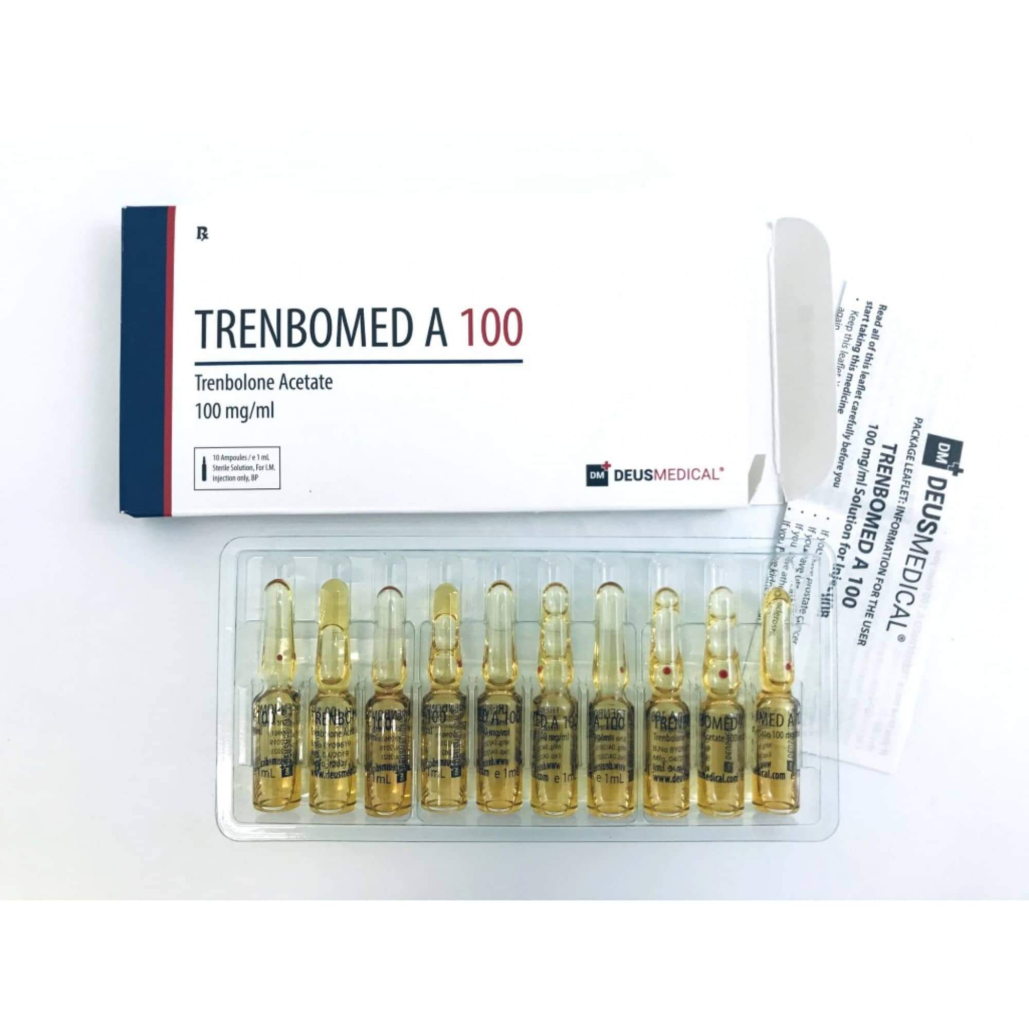 TRENBOMED A 100 (acétate de trenbolone) stéroïde injectable – Image 2