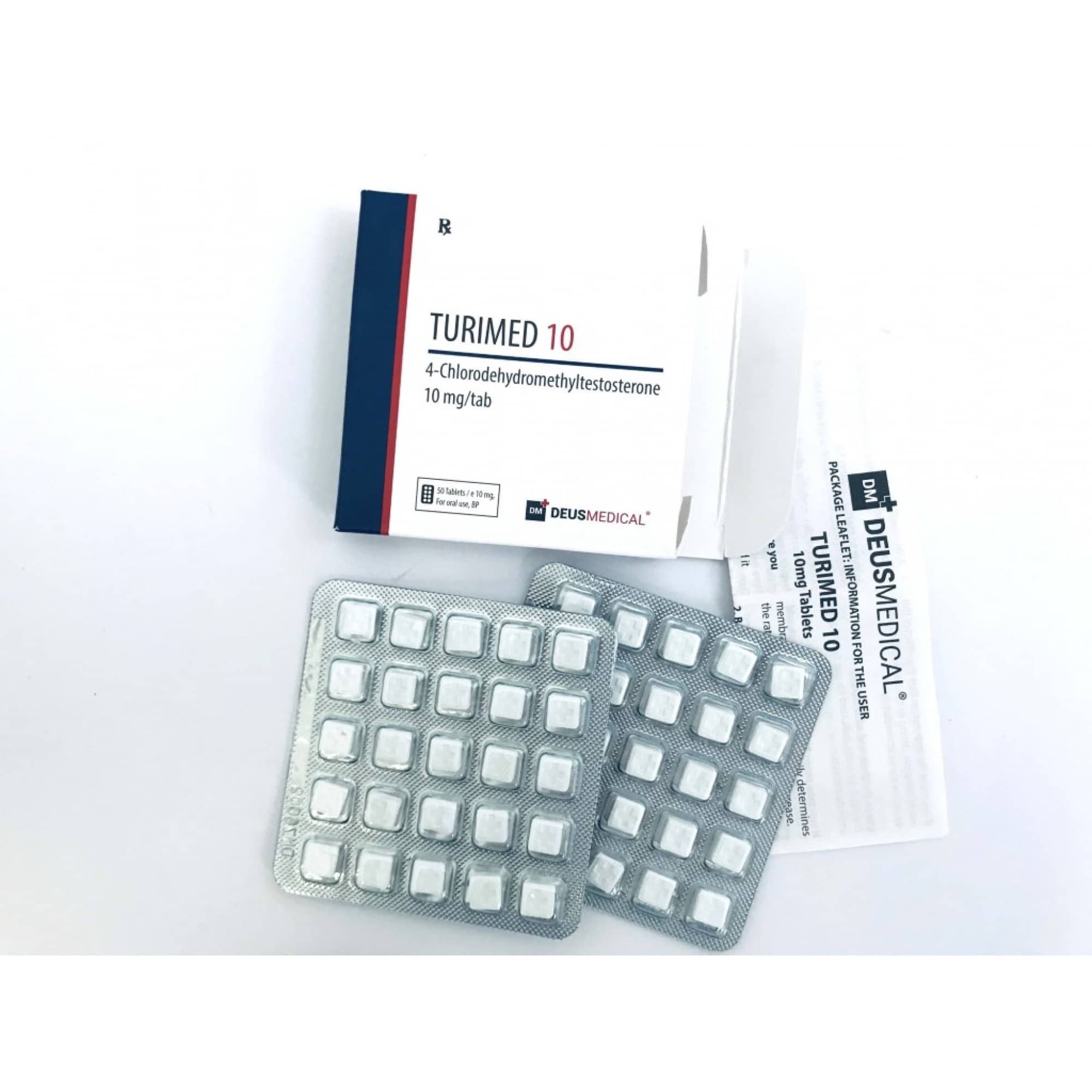 TURIMED 10 STÉROÏDE ORAL EN COMPRIMÉS – Image 2