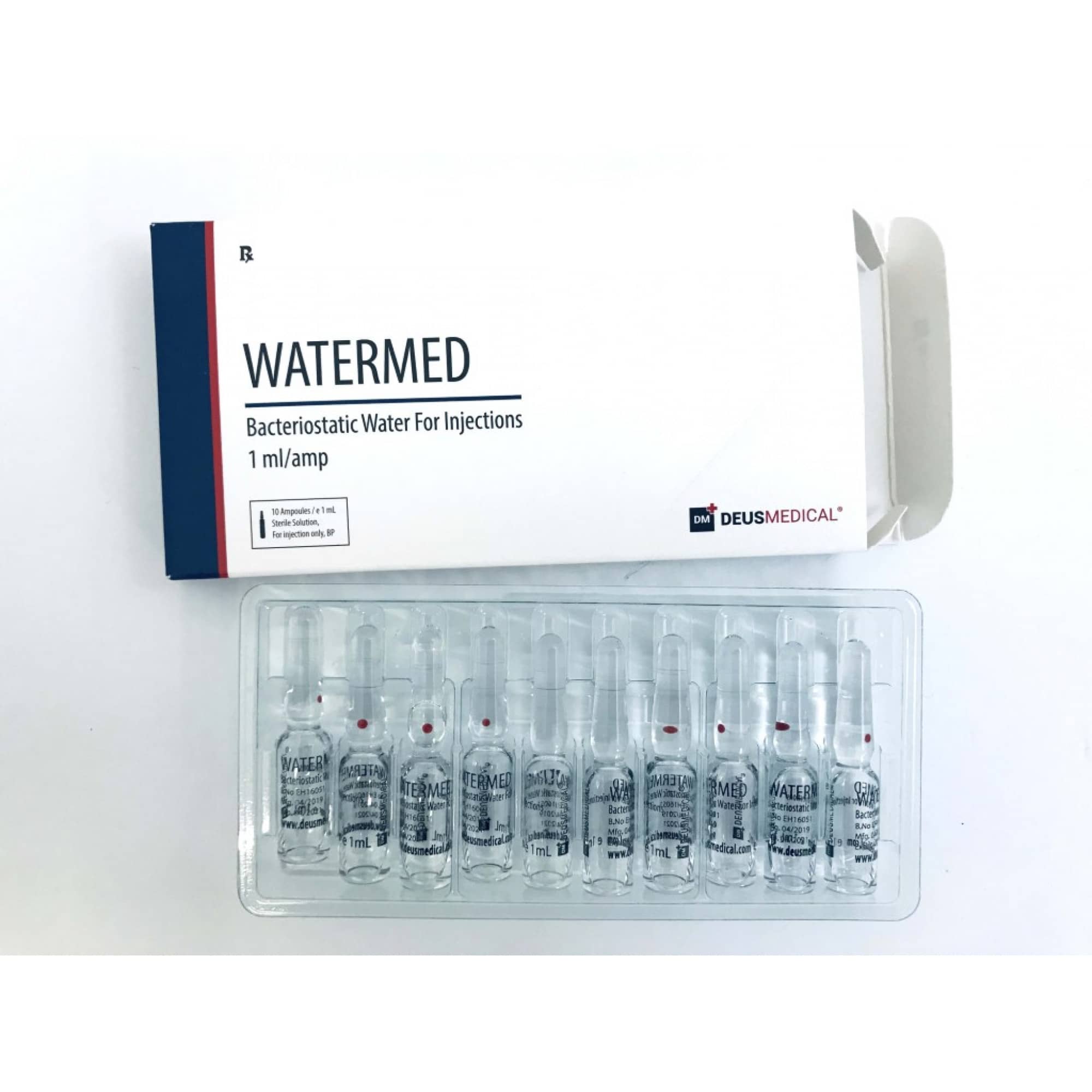 EAU BACTÉRIOSTATIQUE EN AMPOULES – Image 2
