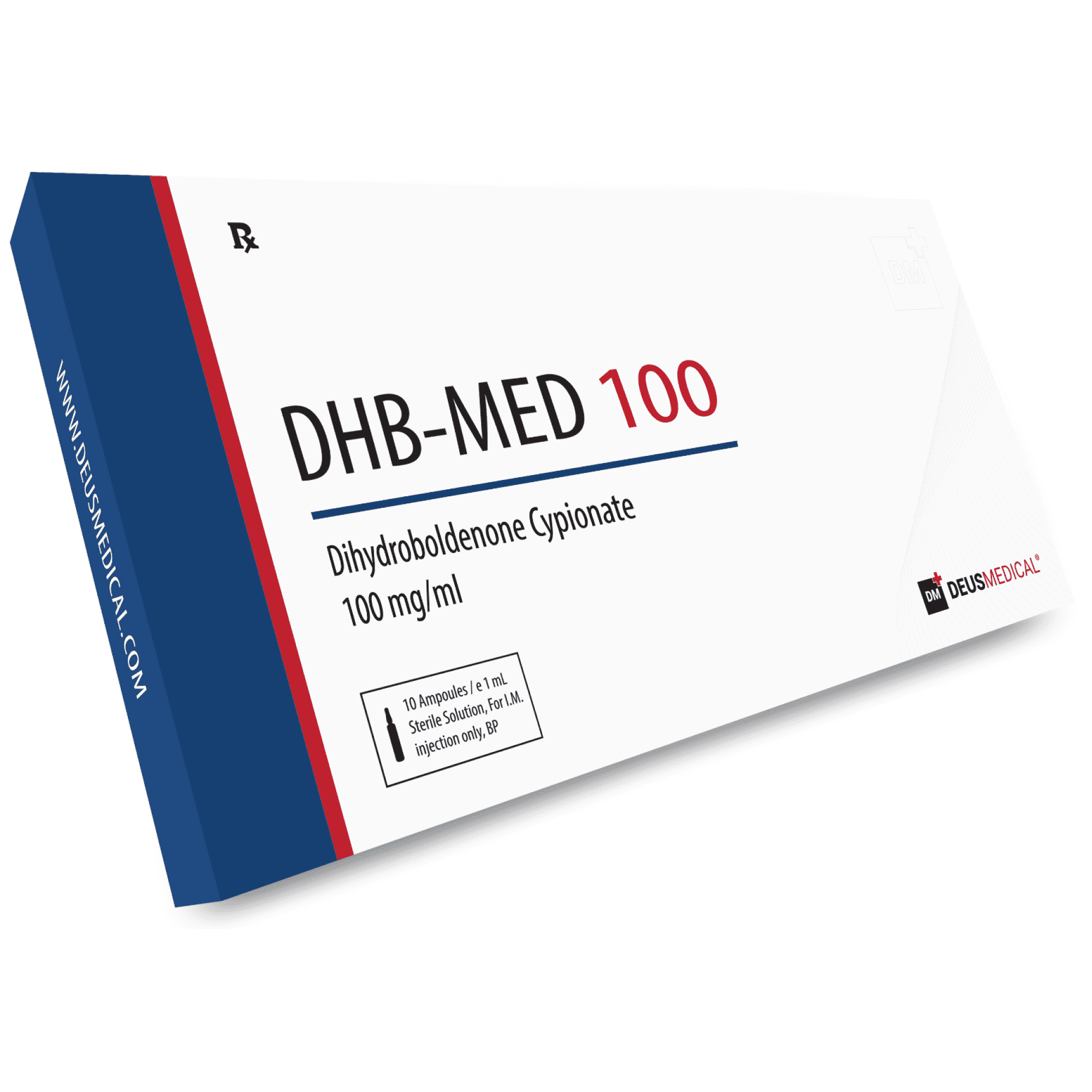 DHB-MED 100 INJECTABLE STEROID IN AMPOULES