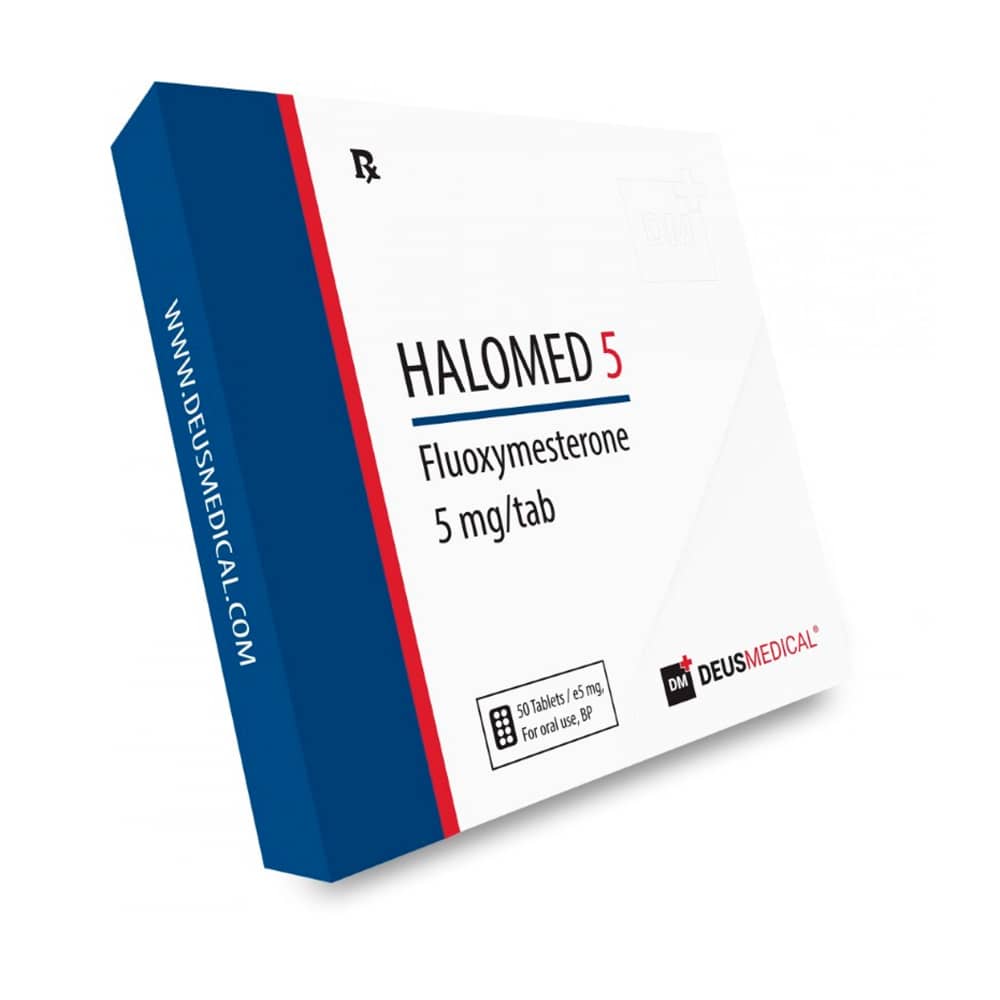 HALOMED 5 ESTEROIDES ORAL EN TABLETAS