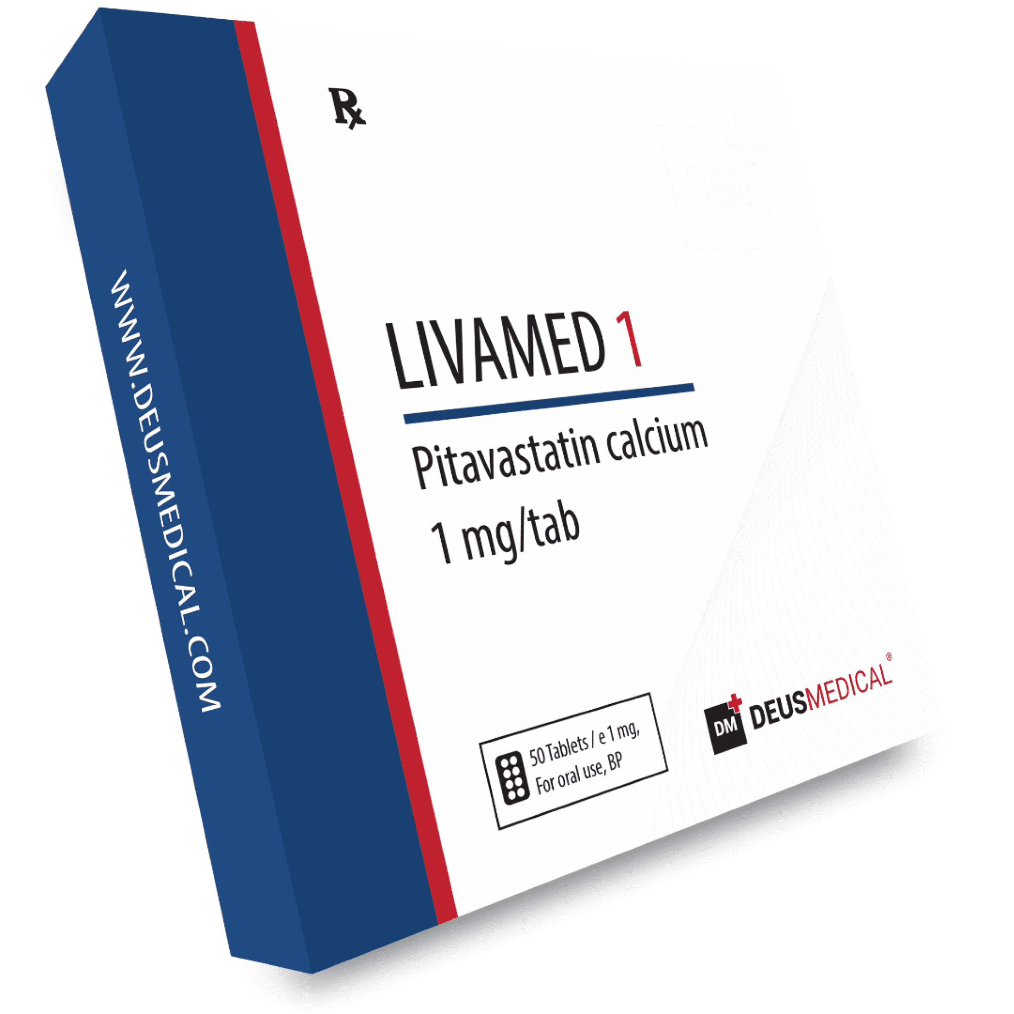 LIVAMED 1 ESTEROIDE ORAL EN TABLETAS