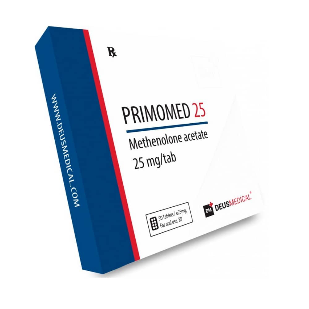 PRIMOMED 25 ESTEROIDES ORAL EN TABLETAS