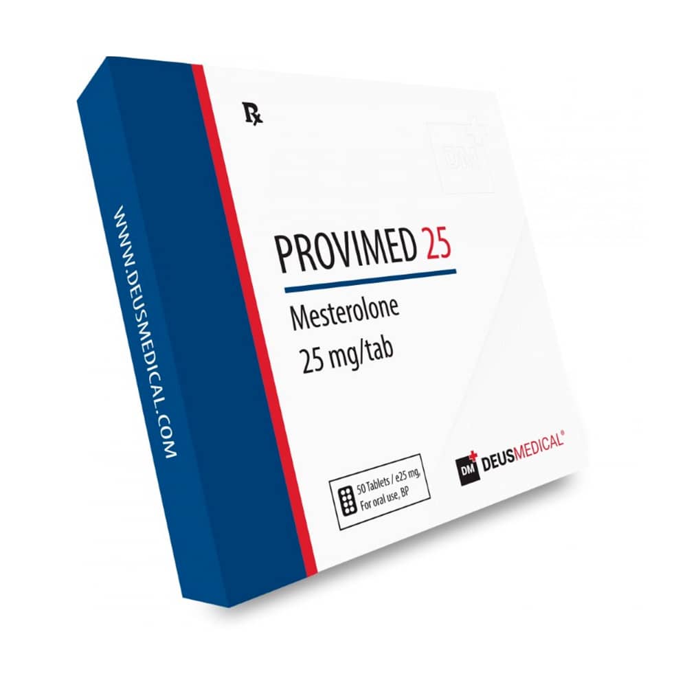 PROVIMED 25 ESTEROIDES ORALES EN TABLETAS