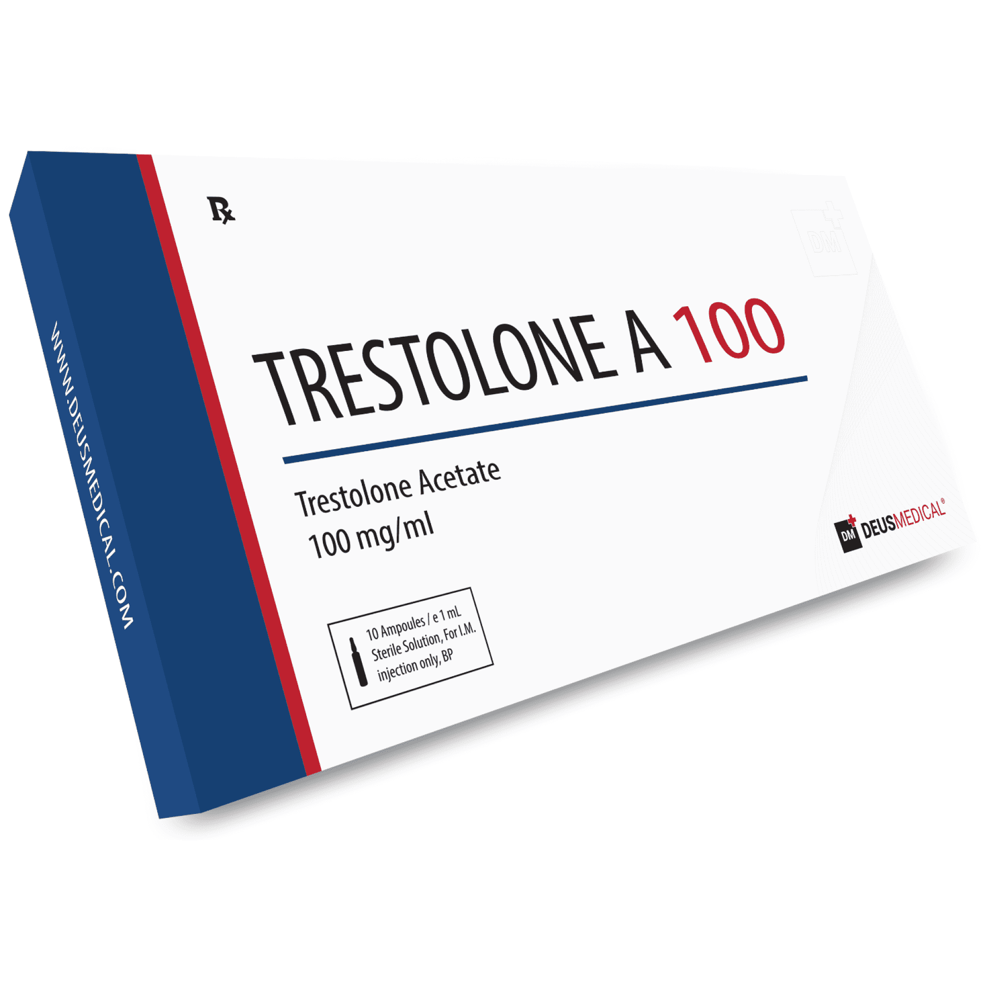 TRESTOLONE A 100 STÉROÏDES INJECTABLES EN AMPOULES