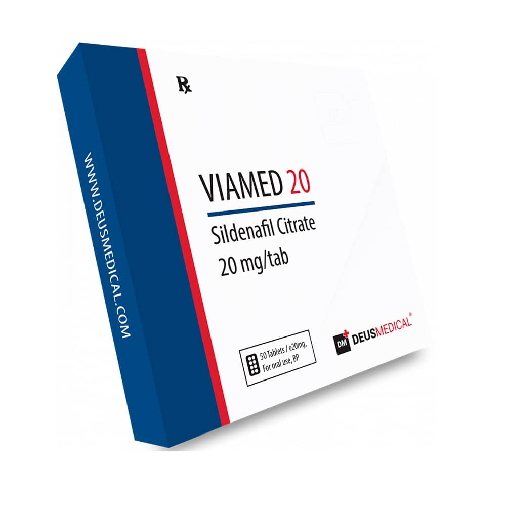 VIAMED 20 INHIBIDOR DE PDE5 EN TABLETAS